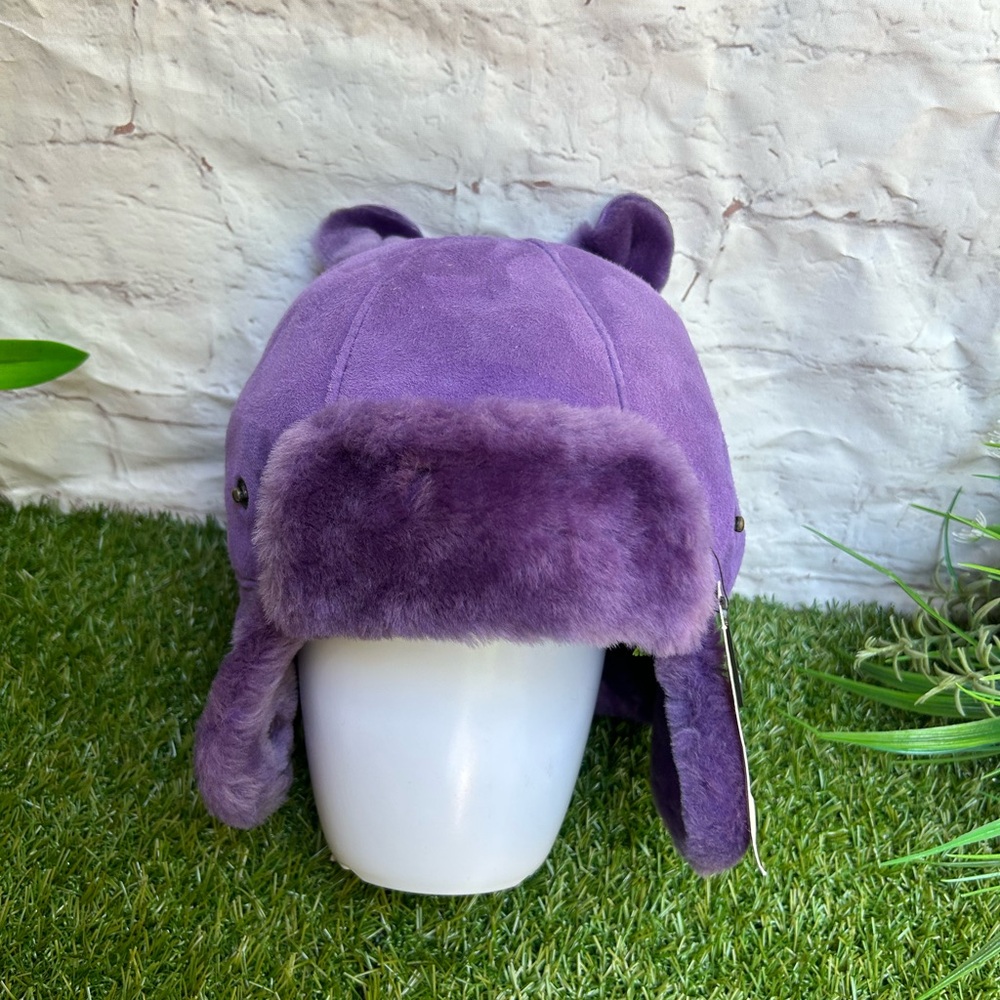 UGG Kids Water Resistant Sheepskin Trapper with Ears Hat (Toddler/Little Kids)